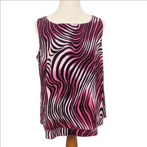 Vintage Peach Tree Blouse Size Small